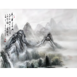 吴正宝：墨色山河，国画里的意与境